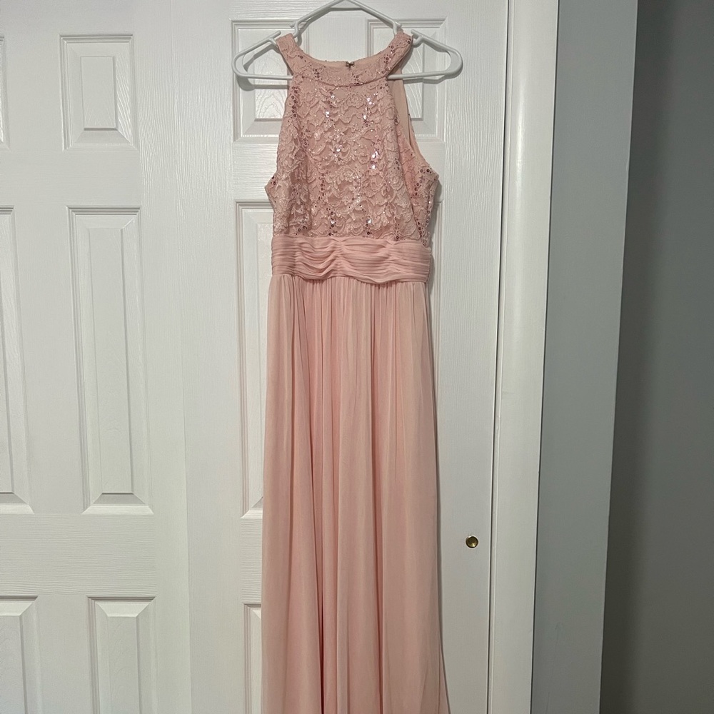 Pink formal dress